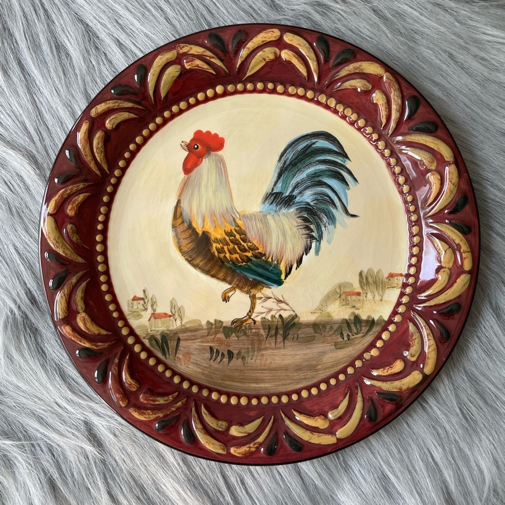 Certified International Pamela Gladding dessert plate